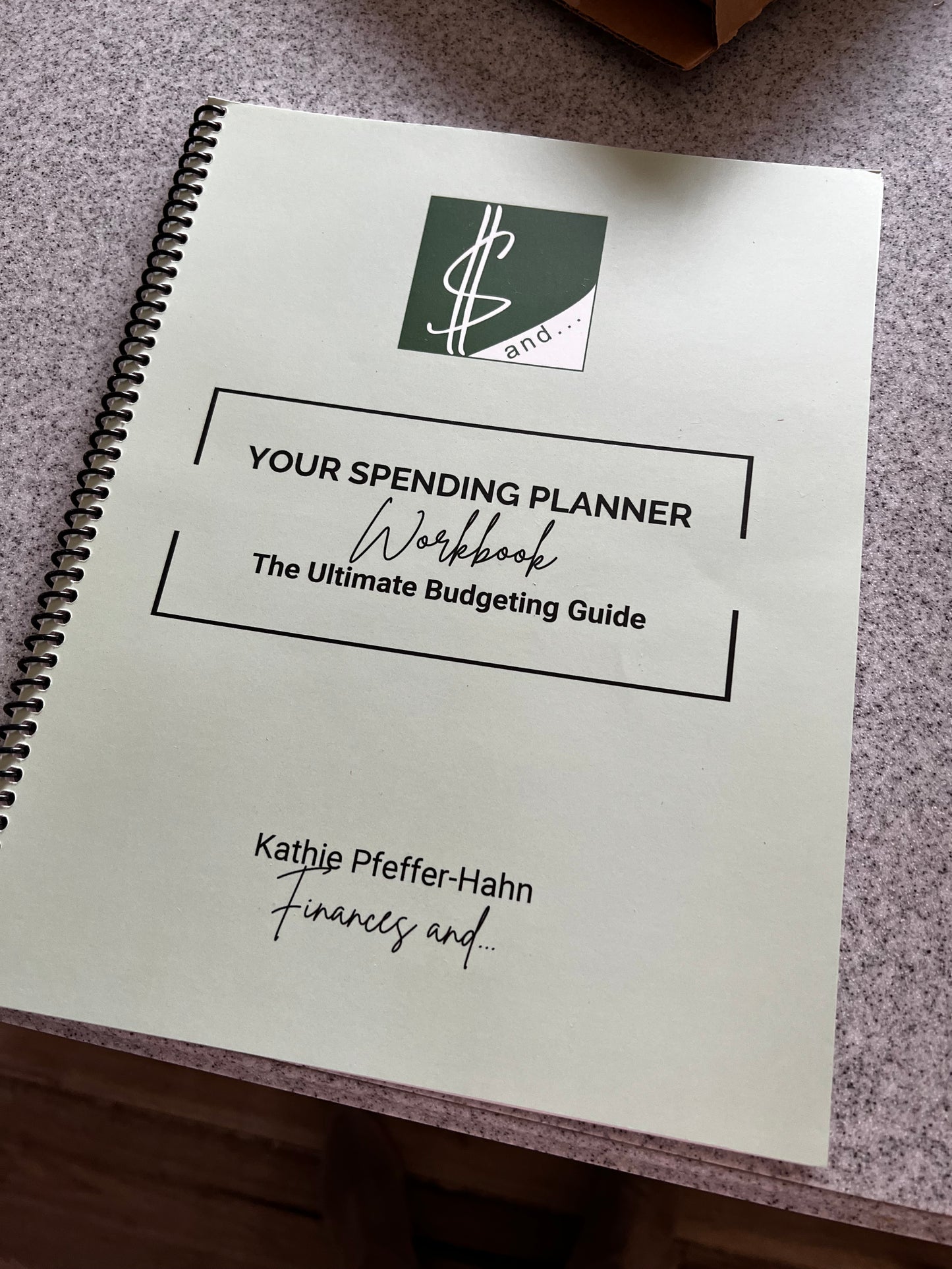 Finances and... Your Spending Planner Workbook